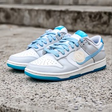 莆田鞋纯原dunk sb新款牛皮软底板鞋米白金钩男女同款情侣休闲鞋