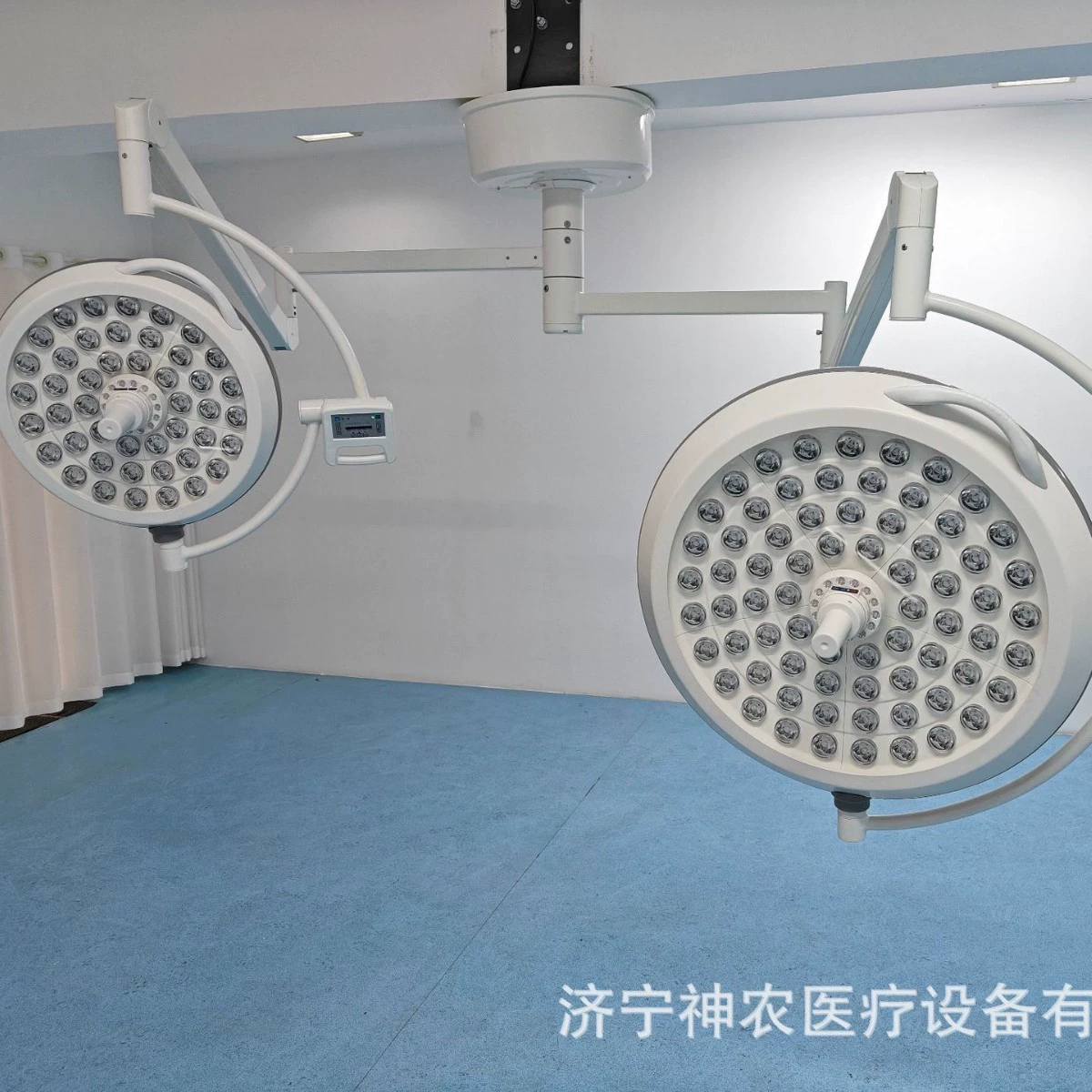 Светодиодная хирургическая безтенная лампа для стоматологии, косметической хирургии, лампа для осмотра ветеринарной больницы, круглая подвесная мобильная вертикальная лампа с лепестками