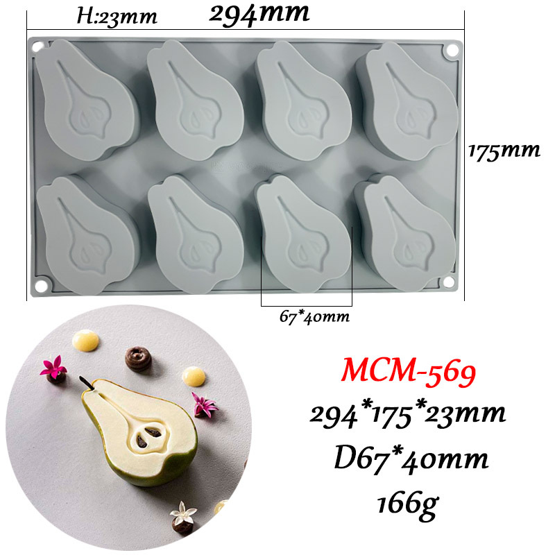En stock simulación Castaño frambuesa cacahuete setas fruta pequeña molde de silicona comida china swing placa decoración hornear