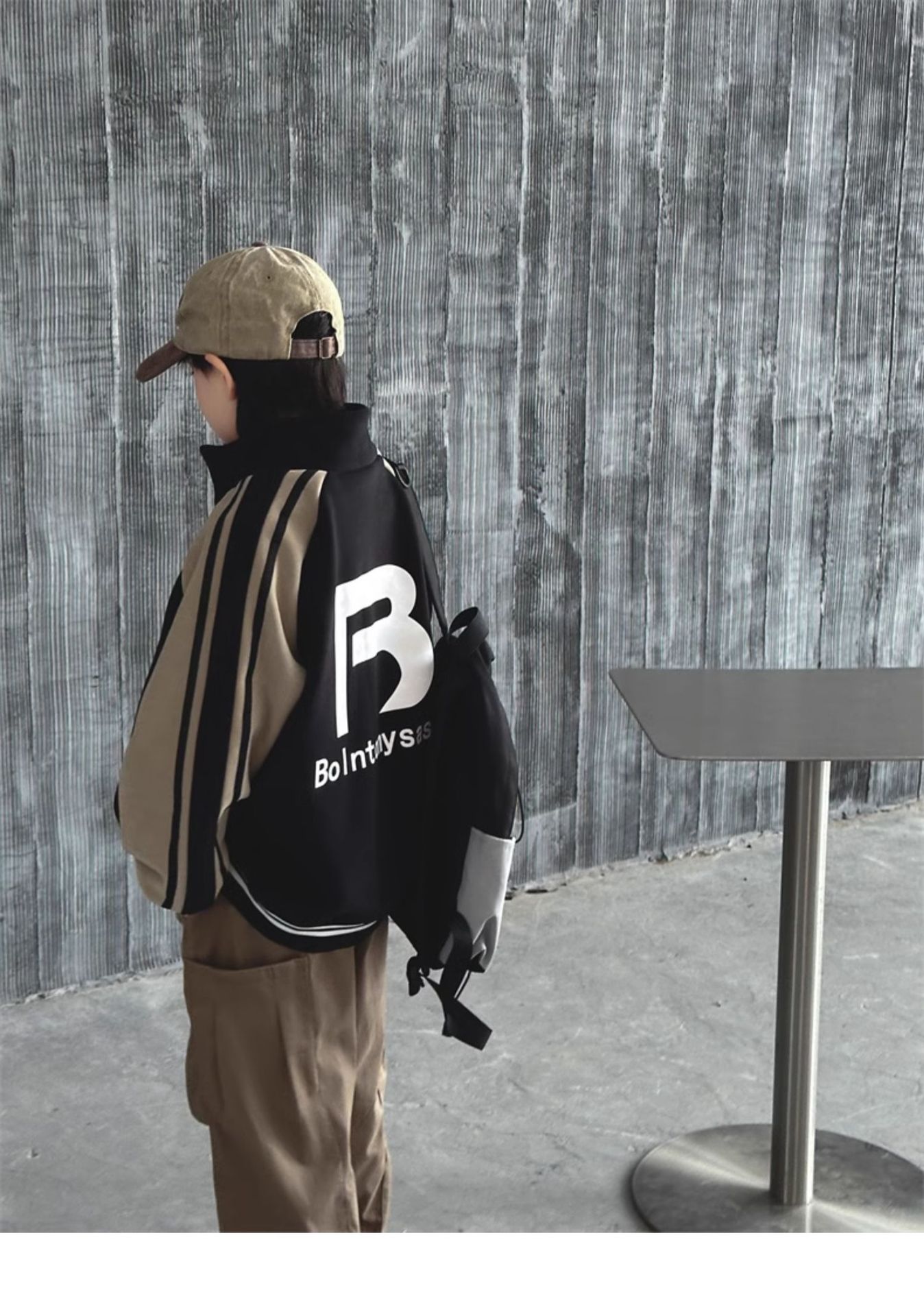 2024 New Loose Jacket, Spring and Autumn Versatile Cardigan, Boys' Handsome Hoodie, Baseball Jacket_voghion.com