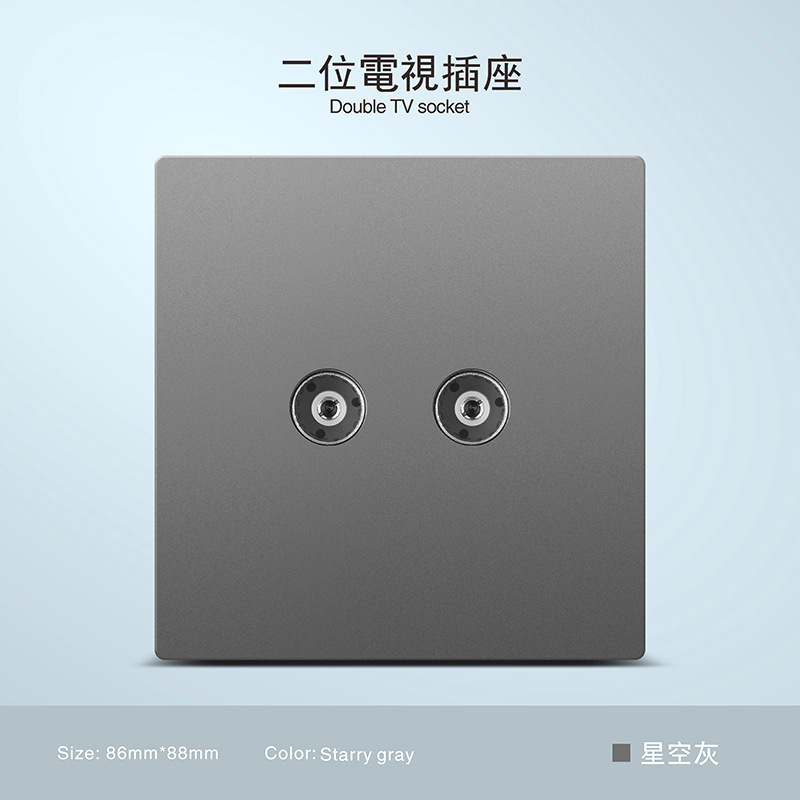 Inglés ultra delgada piel gris 250V pared escondida toma de corriente 13A Hong Kong Macao puerto con interruptor de oferta transfronteriza image 41