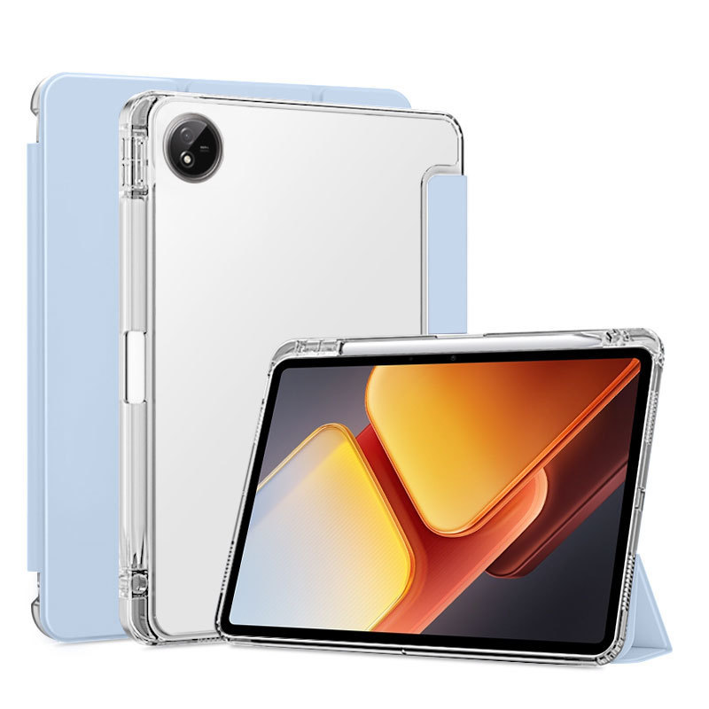 iQOO Pad2 保護ケースに適した新しい磁気吸引 57.9% off ペンスロット付き 2Pro 透明つや消しソフトケース|undefined
