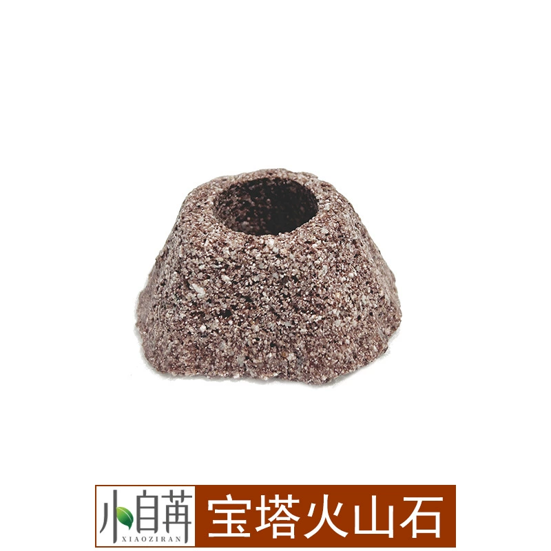 Пагода вулканическая каменная дыра вулканическая скала водная трава фиксированное кольцо