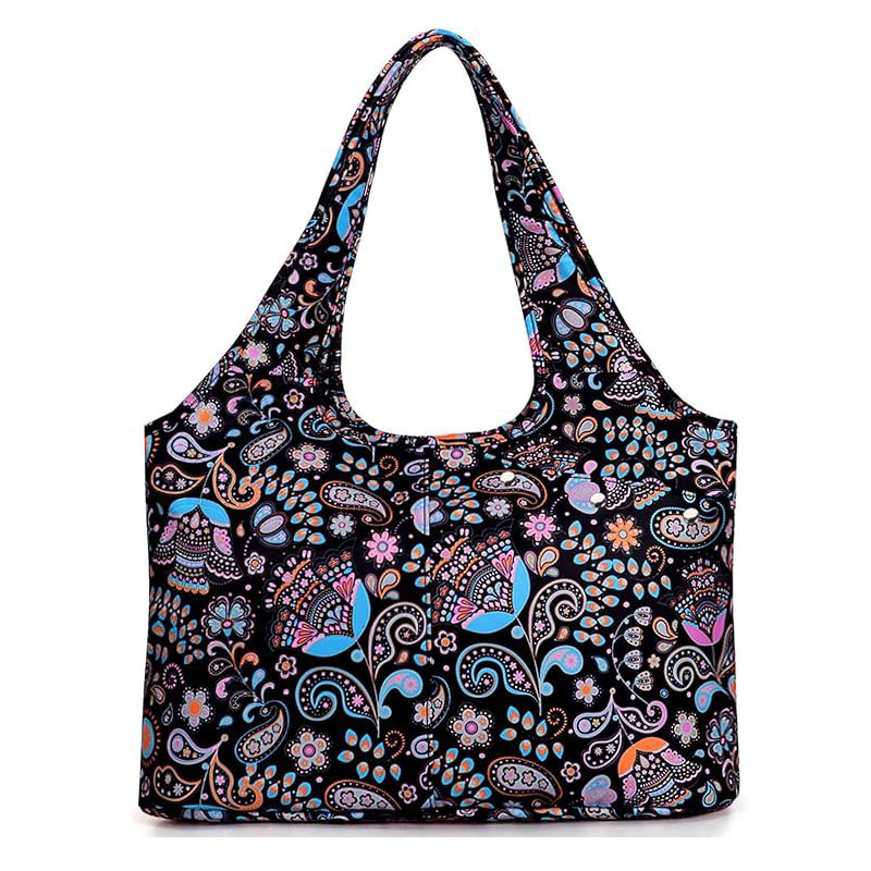 Women's Handbag with Wet Umbrella Partition Laptop Inner Bag Zipper Shoulder Bag