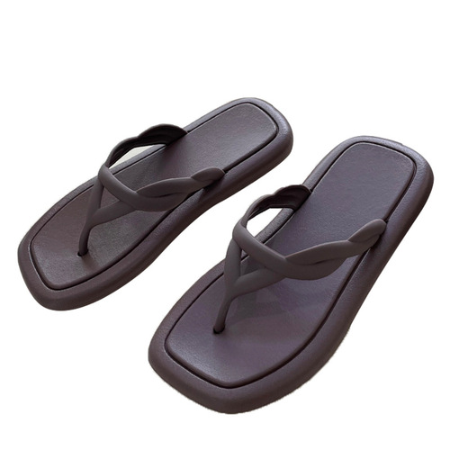 Women's Summer Ins Fashion Non-Slip Flat Home Slippers for Dormitory and Beach