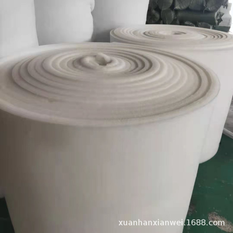 B1级防火20mm初效过滤棉白色空气烤漆房除尘净化器风口