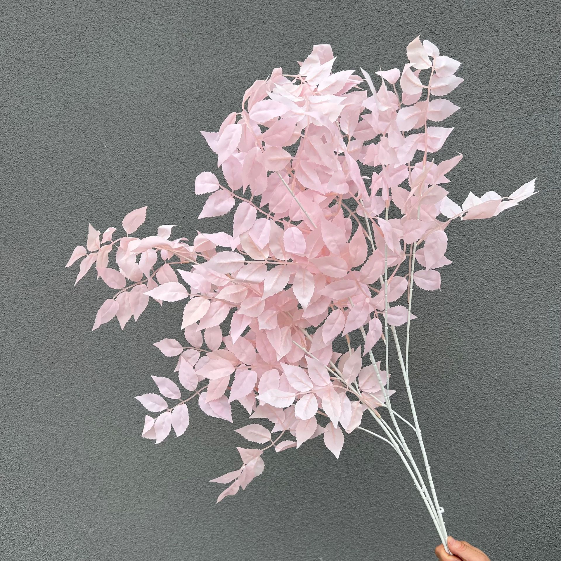 새로운 얼음 심장 잎 핑크