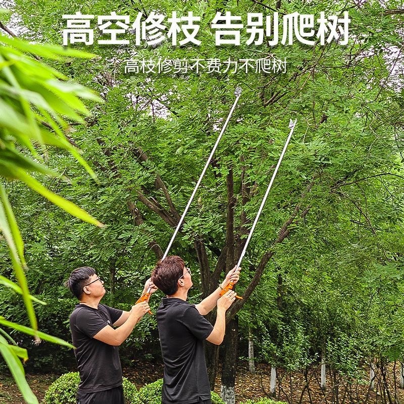 【同系低価格】Delixi 高枝鋏 高所剪定鋏 拡張格納式ステンレス 高枝果樹・果樹鋏 特殊はさみ|undefined