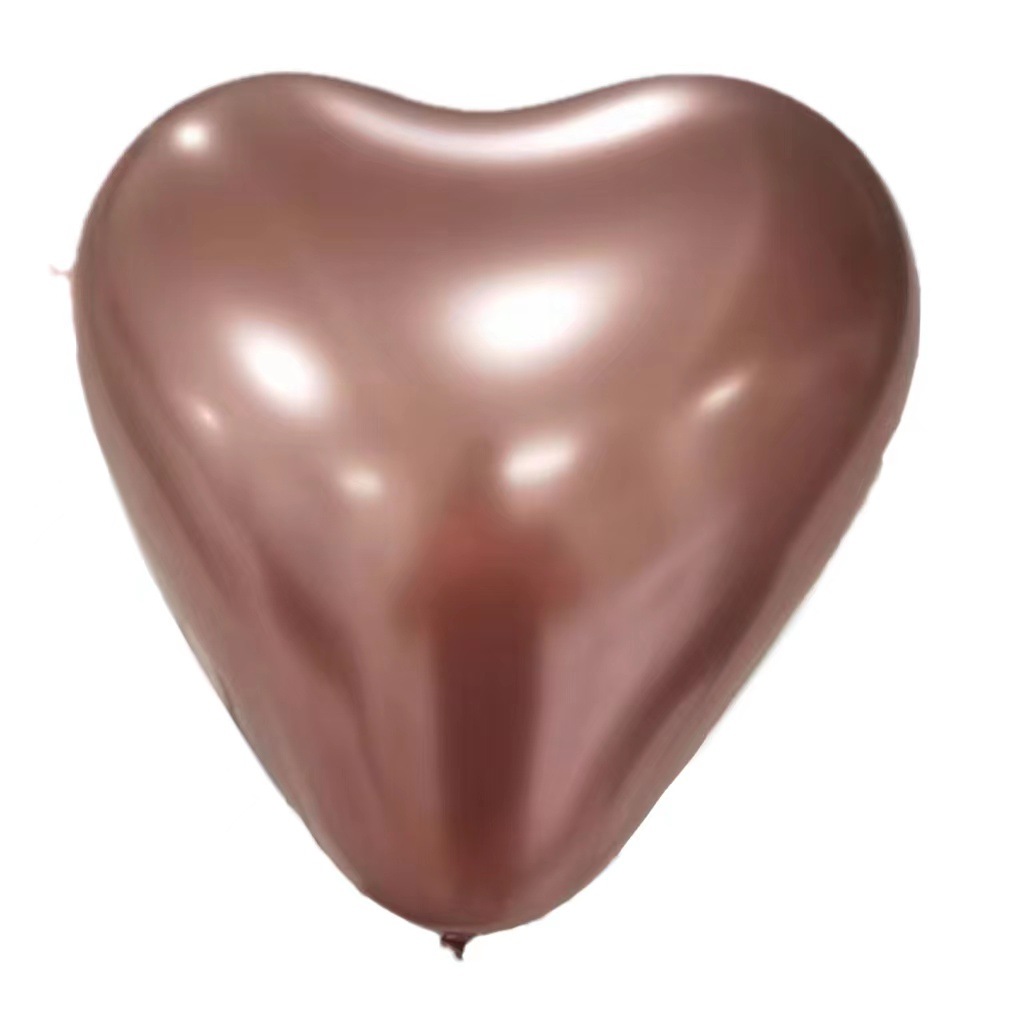 Metal amor-oro rosa 50 piezas