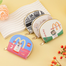 可爱质感手拿拉链小钱包女迷你小包收纳钥匙包卡包硬币时尚零钱包