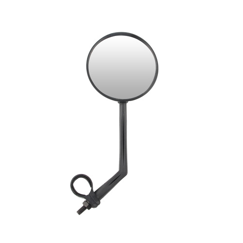 360-degree bicycle rearview mirror wide-angle convex mirror bicycle electric vehicle wide field of view silicone handle reflector accessories