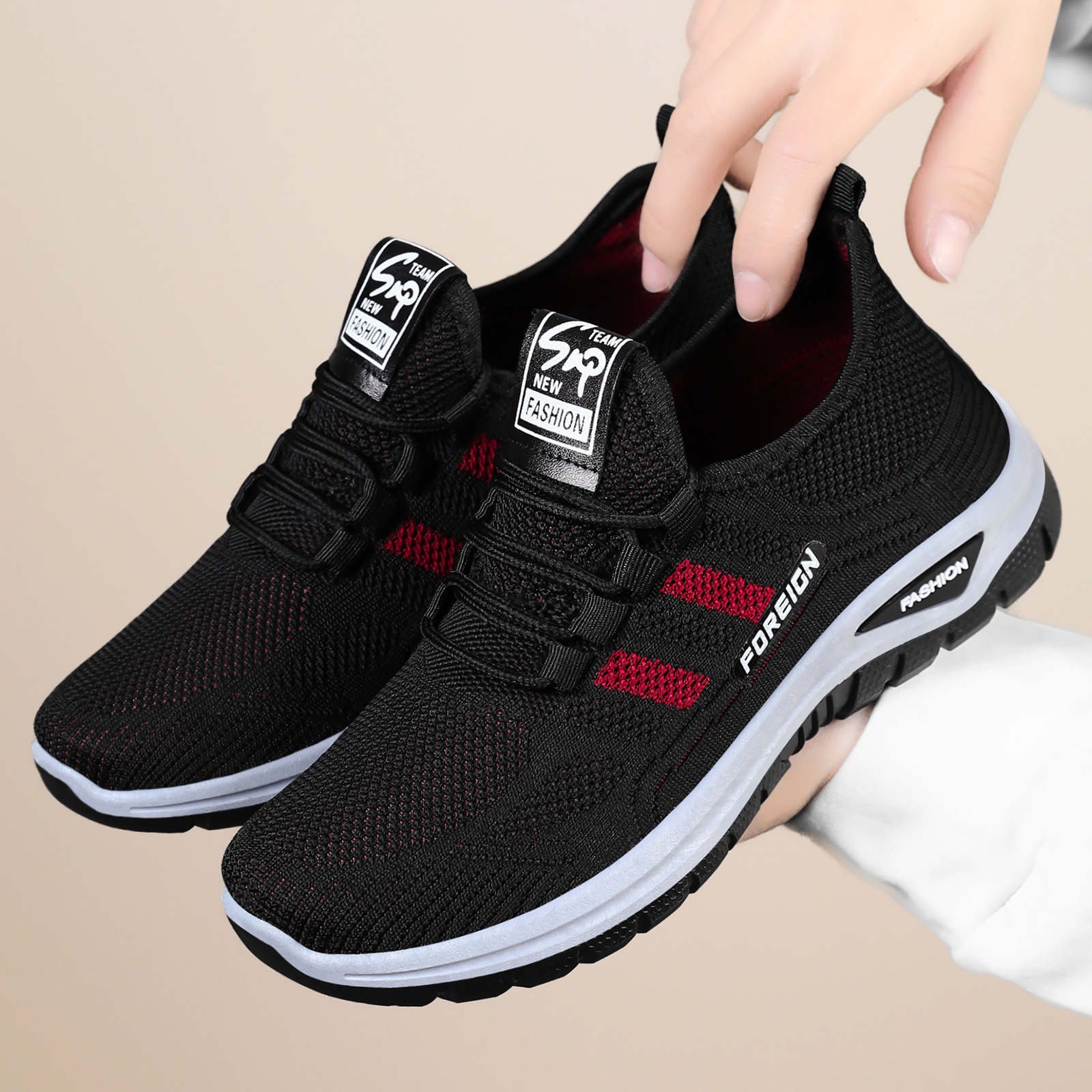 Zapatillas Deportivas para Mujer, Primavera 2026, Nuevas, Transpirables, de Malla, Populares, Casuales, de Caña Baja