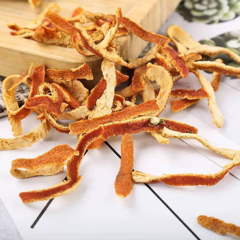 Dried Tangerine Peel Strips Chen Pi 500g Dried Citrus Peel for Herbal Tea and Cooking quality and texture