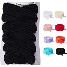H 69381 Double Layer Fine Flat Shoelaces ˫��ϸ�Ʊ�ƽЬ��