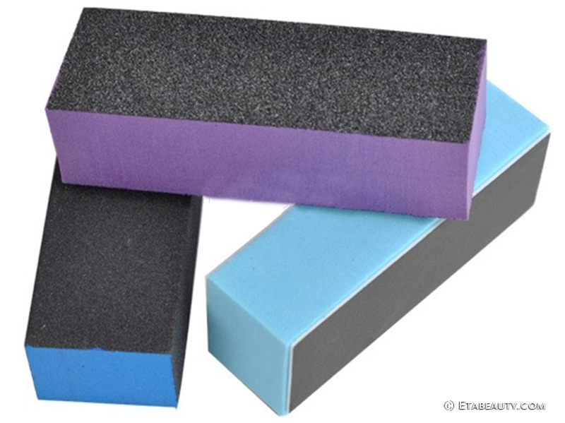 美甲搓条 海绵搓美甲打磨 抛光板指甲锉批发美甲戳条 OPI