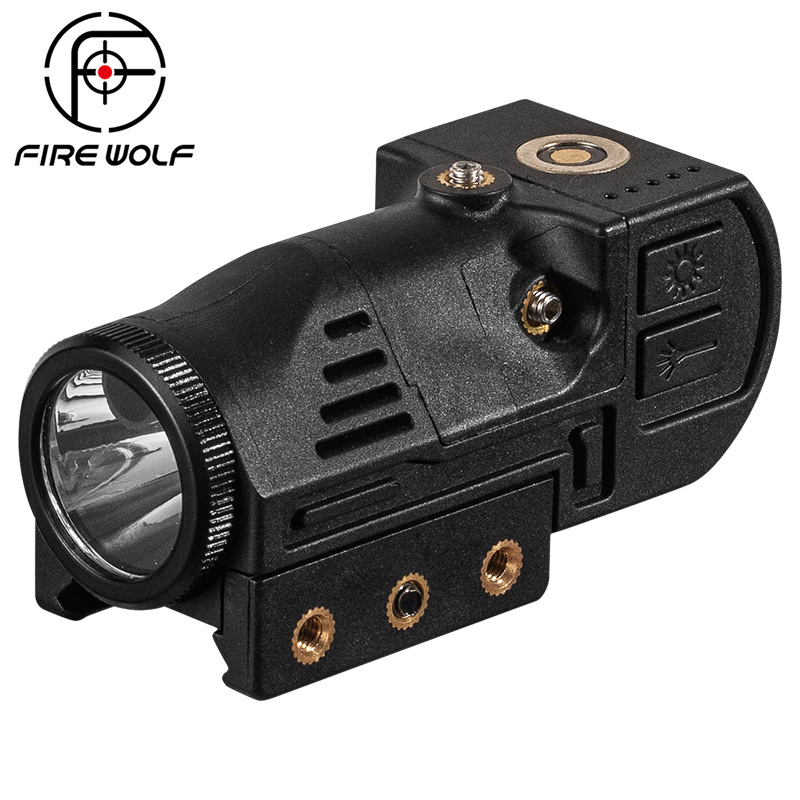Firewolf 火狼 L105G迷你下挂式 激光手电二合一 厂家直销