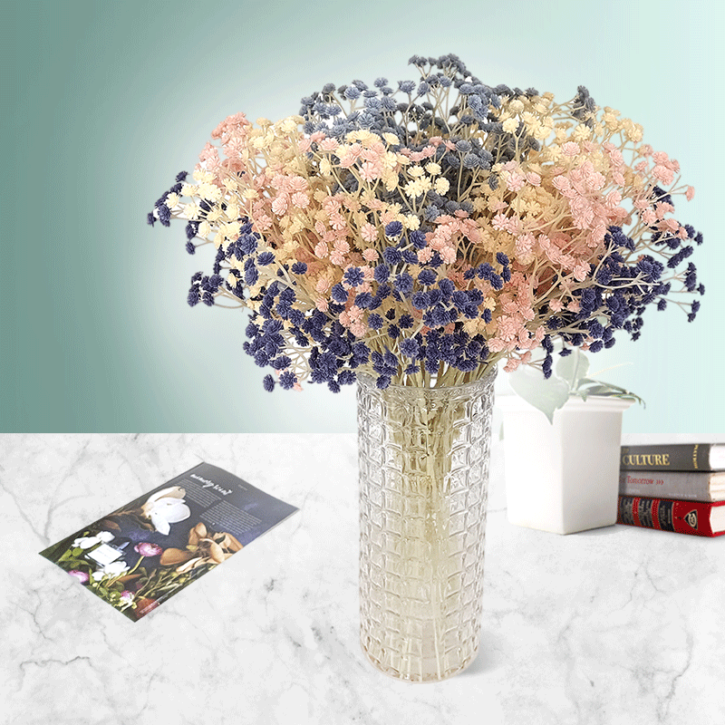 Wedding simulation flowers star flower home decoration bouquet wedding hall decoration flower materials plastic everlasting flower wholesale