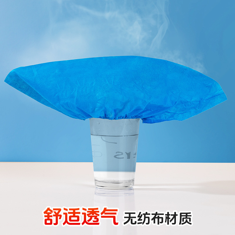 Disposable Shoe Cover Indoor Thickened Breathable Household Cartoon Printing Thick Wear-resistant Non-slip Non-woven Foot Shoes