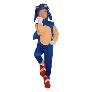 Halloween Sonic Kid cosplay Sonic Game Costume Kids Cartoon cosplay Hedgehog Clothes
