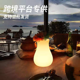 花瓶灯网红咖啡厅氛围桌灯ktv包厢酒吧台灯活动聚会露营装饰灯