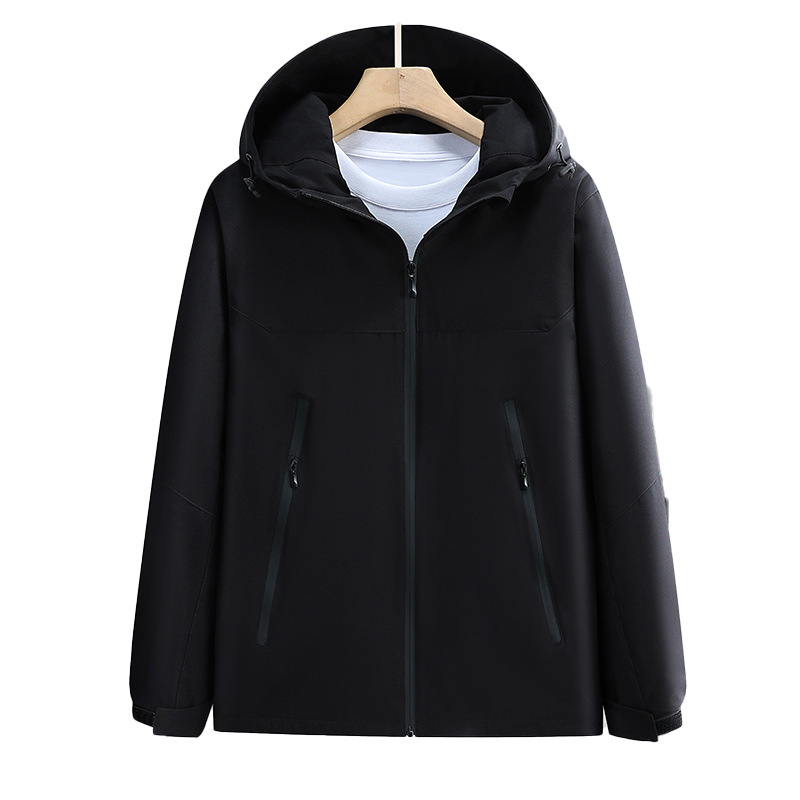 Sombrero de almacenamiento a prueba de viento impermeable al aire libre hombre y mujer trajes de montaña delgados trajes de asalto logo personalizados trajes de trabajo sensación de alto nivel