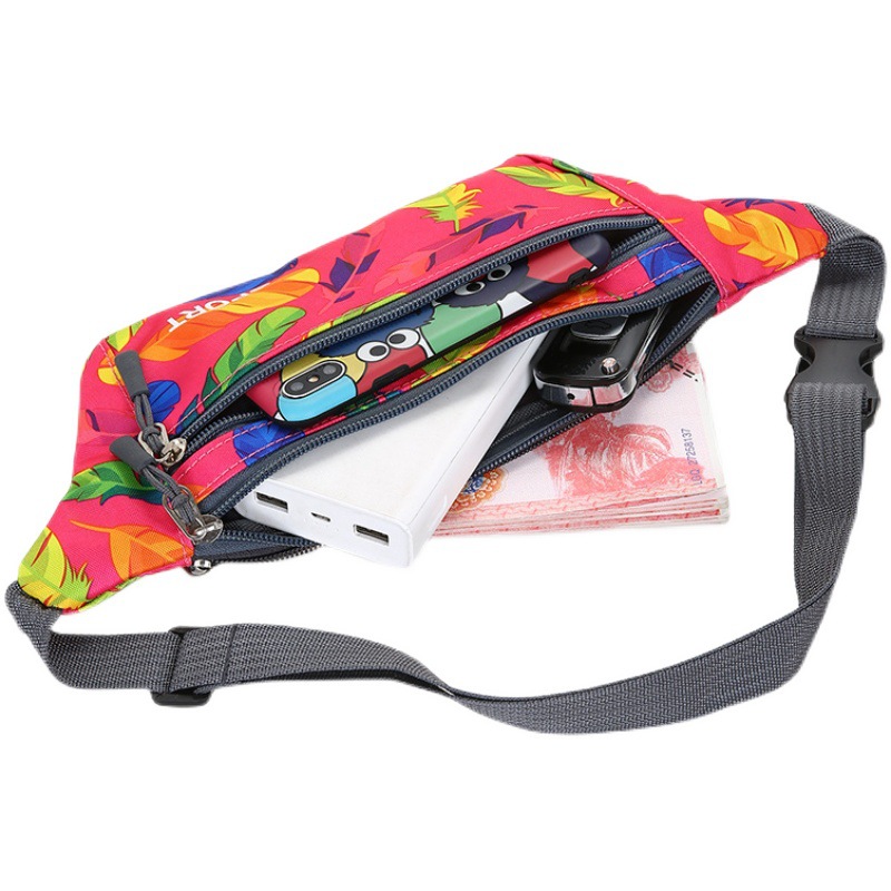 Bolsa de cintura deportiva gran capacidad sitio de construcción puesto de trabajo billetera de negocios multifuncional fitness corriendo bolsa de teléfono móvil