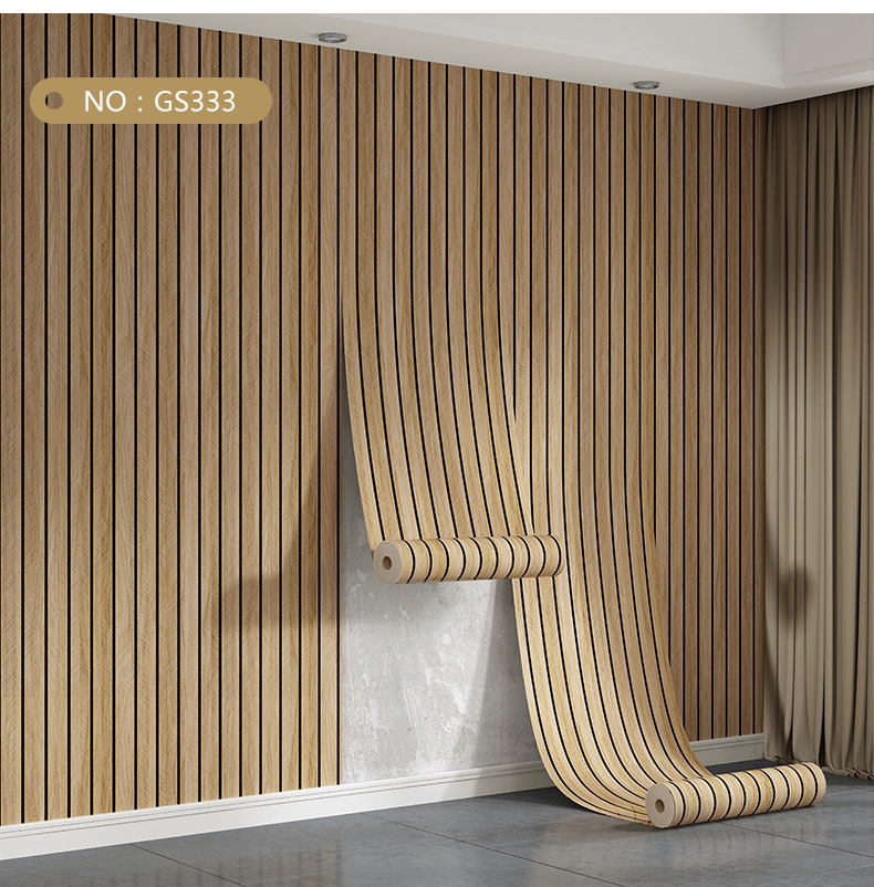 Papel de parede autoadesivo quadriculado para sala de estar, quarto, parede de fundo de TV, hotel, papel de parede comercial, papel de parede impermeável com película de alumínio._voghion.com