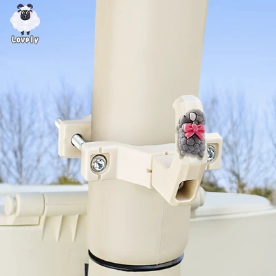Universal Hook for Electric | Other Electric Vehicle Accessories - column-model-single-hook-grey-lamb