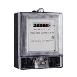 单相家用外贸出口型智能电能表电子式英文版出租房电表智能计量