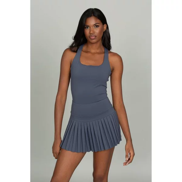 V 37745 Nude Feel Tennis Skirt with Pockets