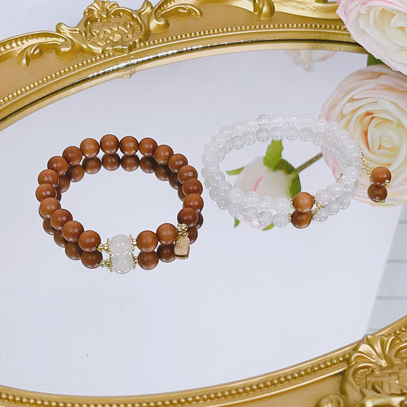Retro Geometric Ebony Beaded Womenu0027S Bracelets 1 Piece