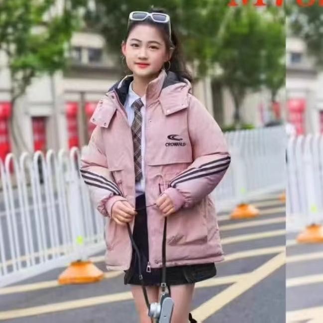 女式外套秋冬棉袄女冬季洋气显瘦派克服冬季欧美加厚女加绒冲锋衣|undefined