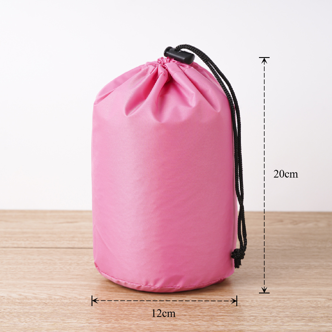 Bolsa de cuerda de nylon impermeable cilíndrica de plumón para ropa doméstica de poliéster bolsa de almacenamiento bolsa de embalaje bolsillo de paquete de contracción image 26