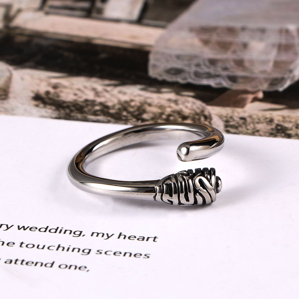 ������Ʒ �ɻ�������Ѹֽ�ָ ϸȦ��ԼŮʿ����ָ��SA952