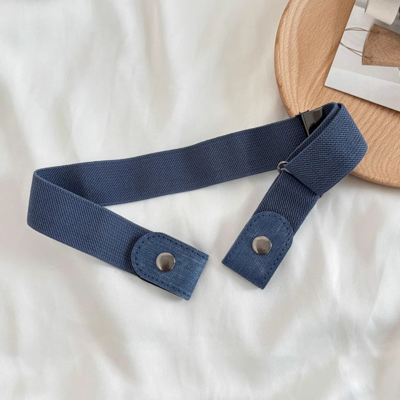 Cinturón perezoso para mujer jeans apretar cinturón portátil cintura artefacto cinturón invisible cinturón elástico simple