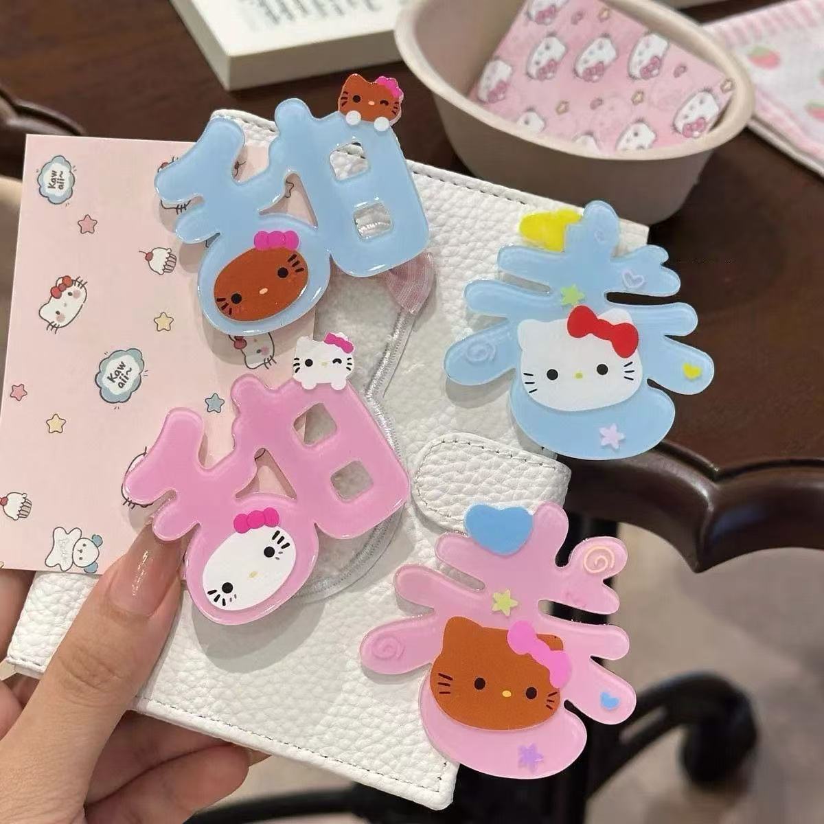 DT7037 스위트 컬리 헤어 클립