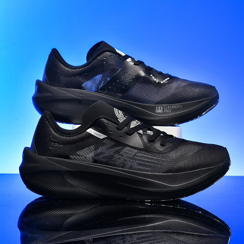 Bp4.0 Professional Racing Marathon Racing Running Shoes Full Palm Air Cushion Carbon Plate Men's and Women's Sports Trendy Shoes