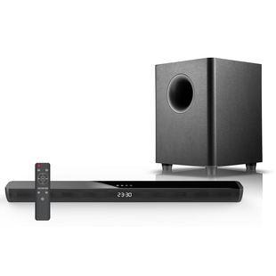 Flat Screen Cinema with Wireless Bass Sound Overhead Surround Stereo TV Echo Wall Audio Cinema Home