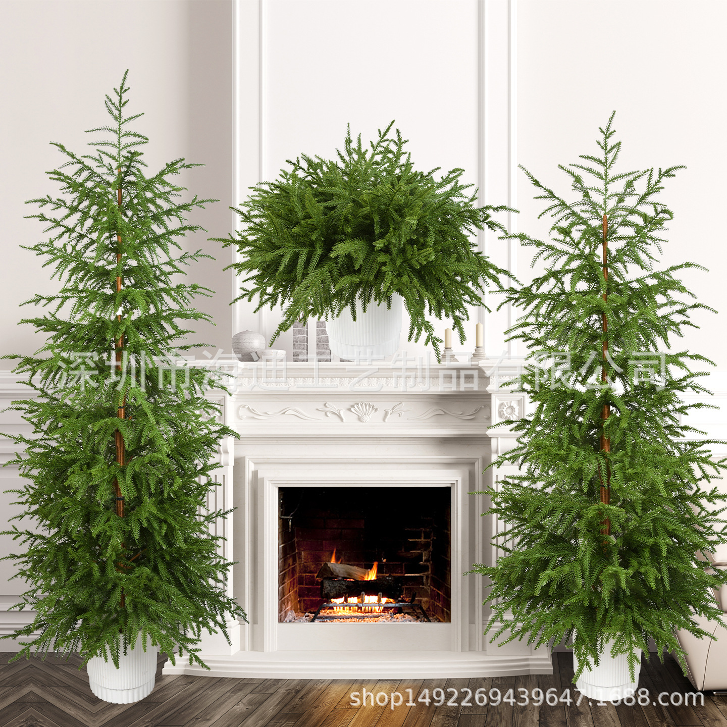 Decoración de Navidad puro árbol de Navidad PE2025 nuevo estilo de decoración de alta calidad se puede utilizar para el diseño de la escena de bonsai para el hogar