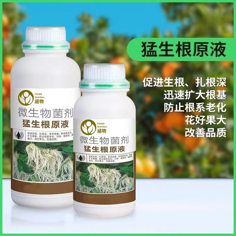 涵物猛生根原液强力生根壮苗移栽插果蔬花卉绿植促根微生物壮根肥