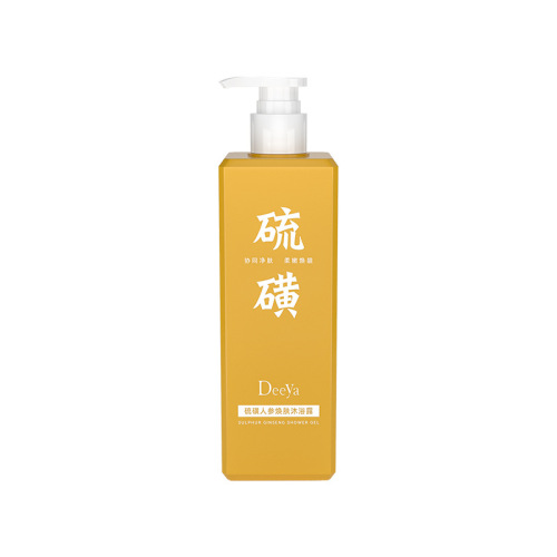 cca Diya ginseng sulfur shower gel 400ml refreshing shower gel long-lasting fragrance moisturizing shower gel wholesale
