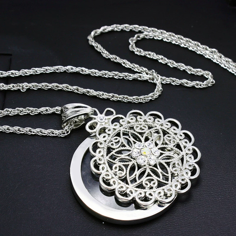 3X ожерелье Лупа Мода кулон Карманная Лупа дети студент читатель лы