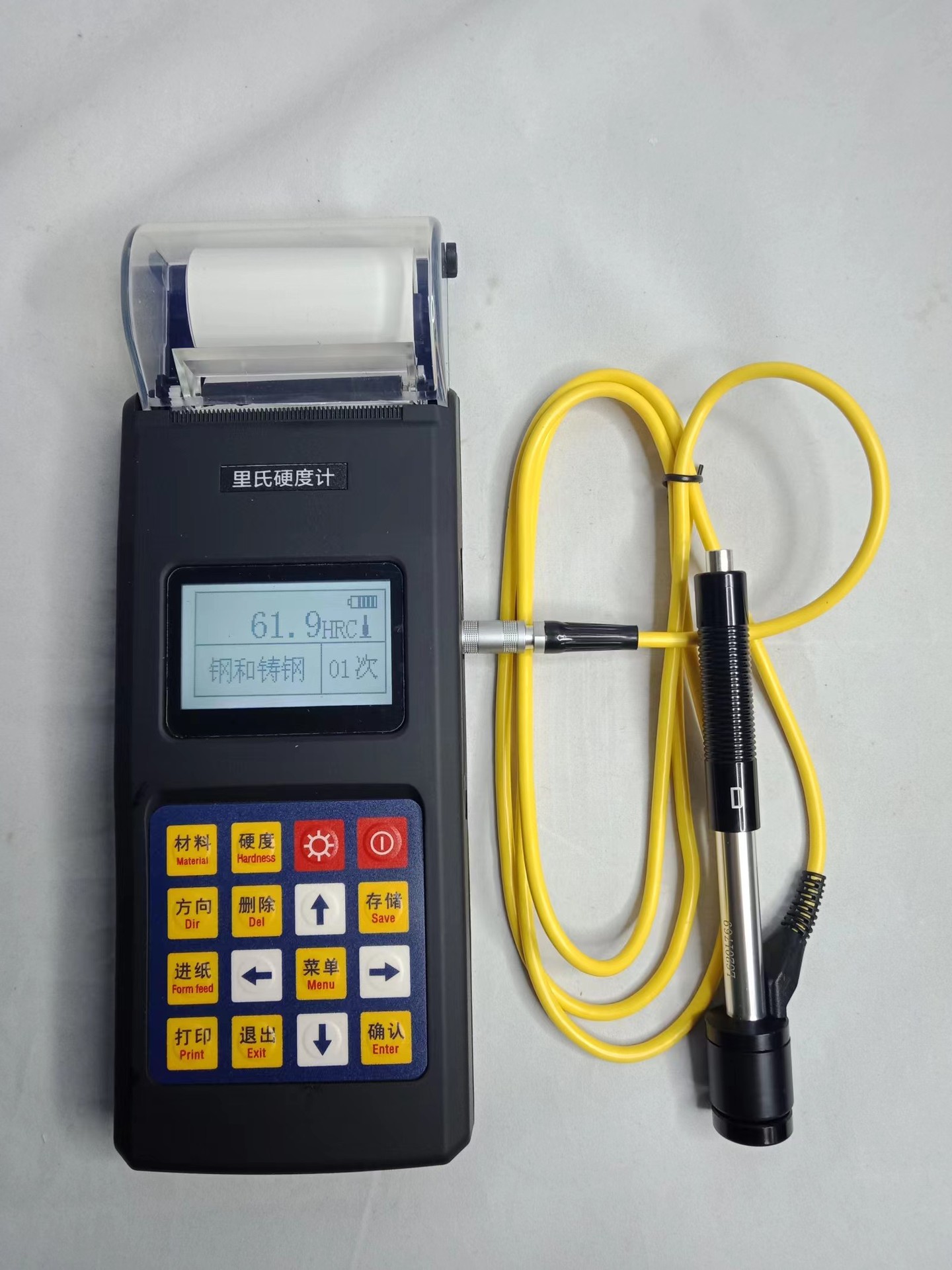 TH140精度高一体打印里氏硬度计,里氏、洛氏、布氏多功能硬度计