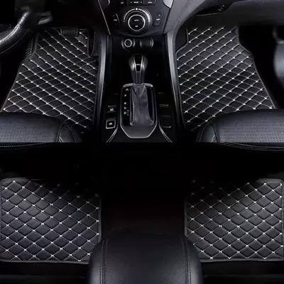 quilted car floor mats, foot pads, Universal Foot Pad