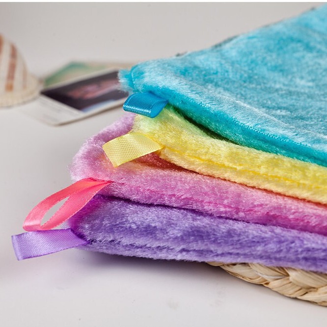 Dishwashing towel wood fiber magic scouring pad cloth magic oil-free absorbent kitchen dishwashing cloth
