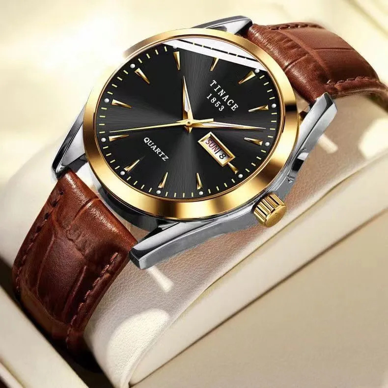 Fotilun 2026 New Watch Men's Non-Mechanical Watch Business Student Retro Waterproof Quartz Watch Men's Luminous