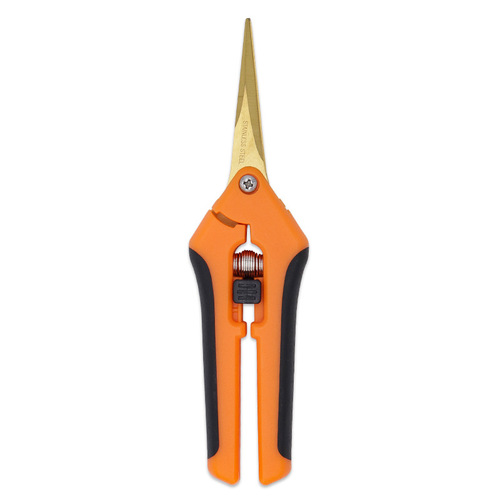 Manufacturer wholesale stainless steel garden pruning scissors, grape picking scissors, fruit and vegetable picking scissors, straight head gardening scissors
