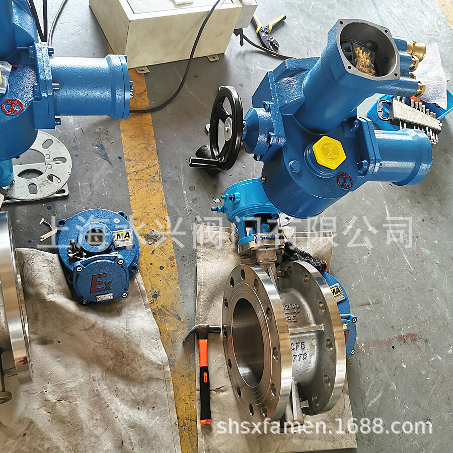 MKD943F-25P矿用煤安防爆电动不锈钢蝶阀 开关型 调节型 RS485