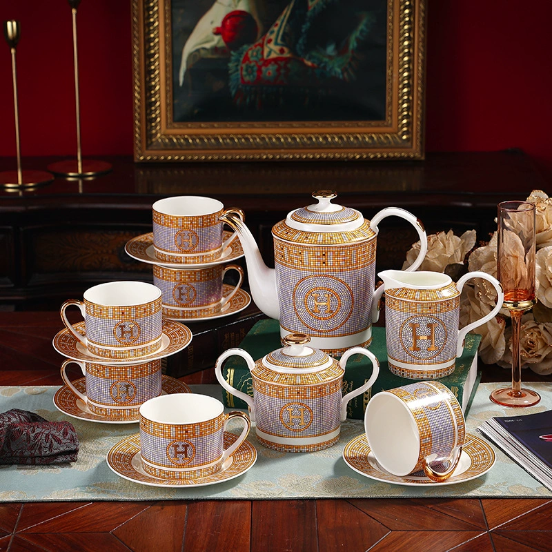 Ручной работы кофейный набор для виллы, европейский стиль