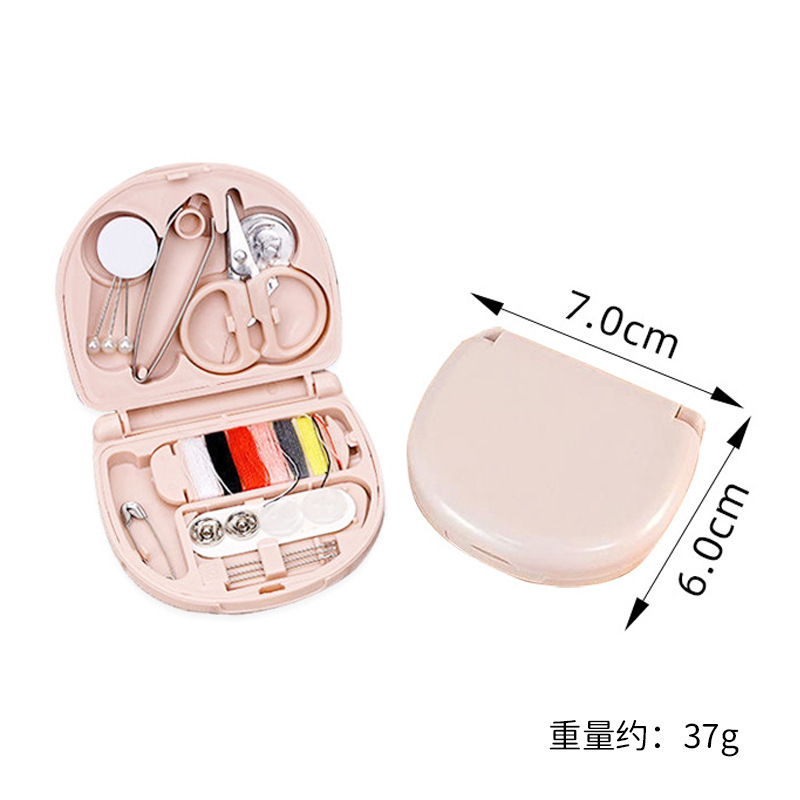 ミニ裁縫箱新型家庭用シンプルな風便利式の小さい裁縫道具セットdiy|undefined